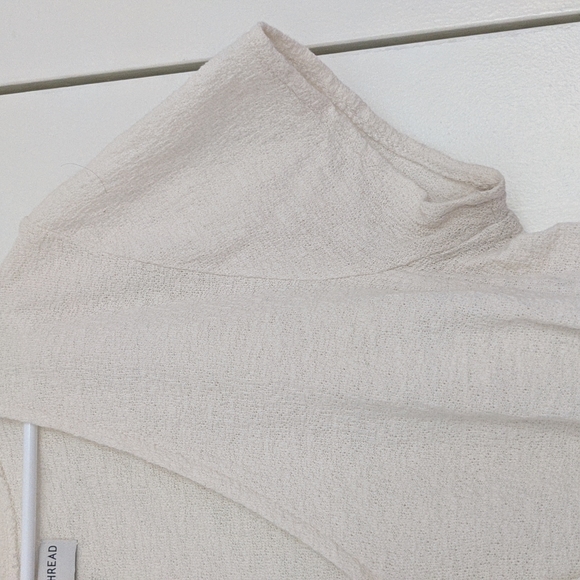 Madewell Texture & Thread Wrap-Tie Top Vintage - Picture 4 of 10